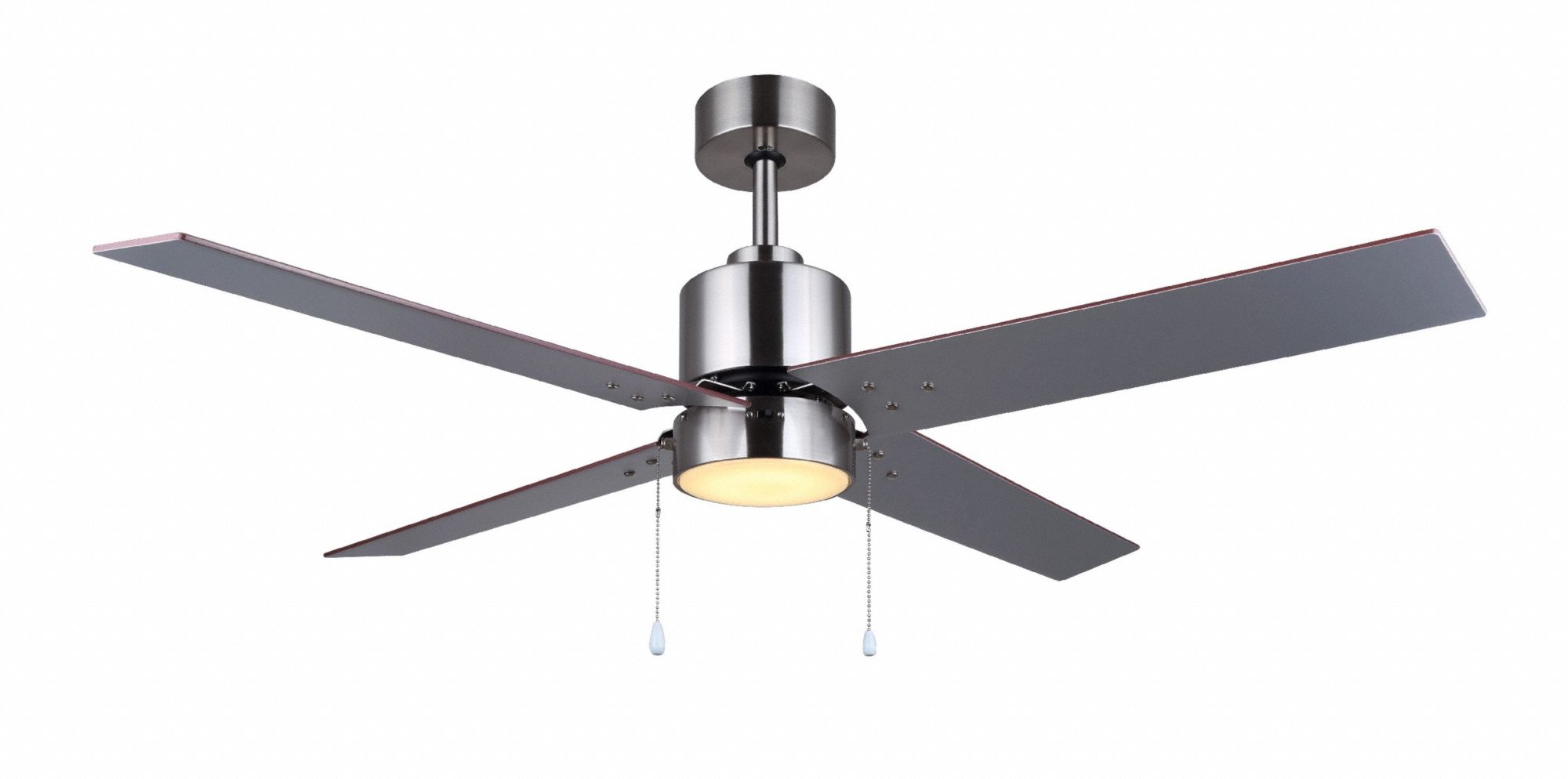 CeilingFan Gray 52inDia 4Blade