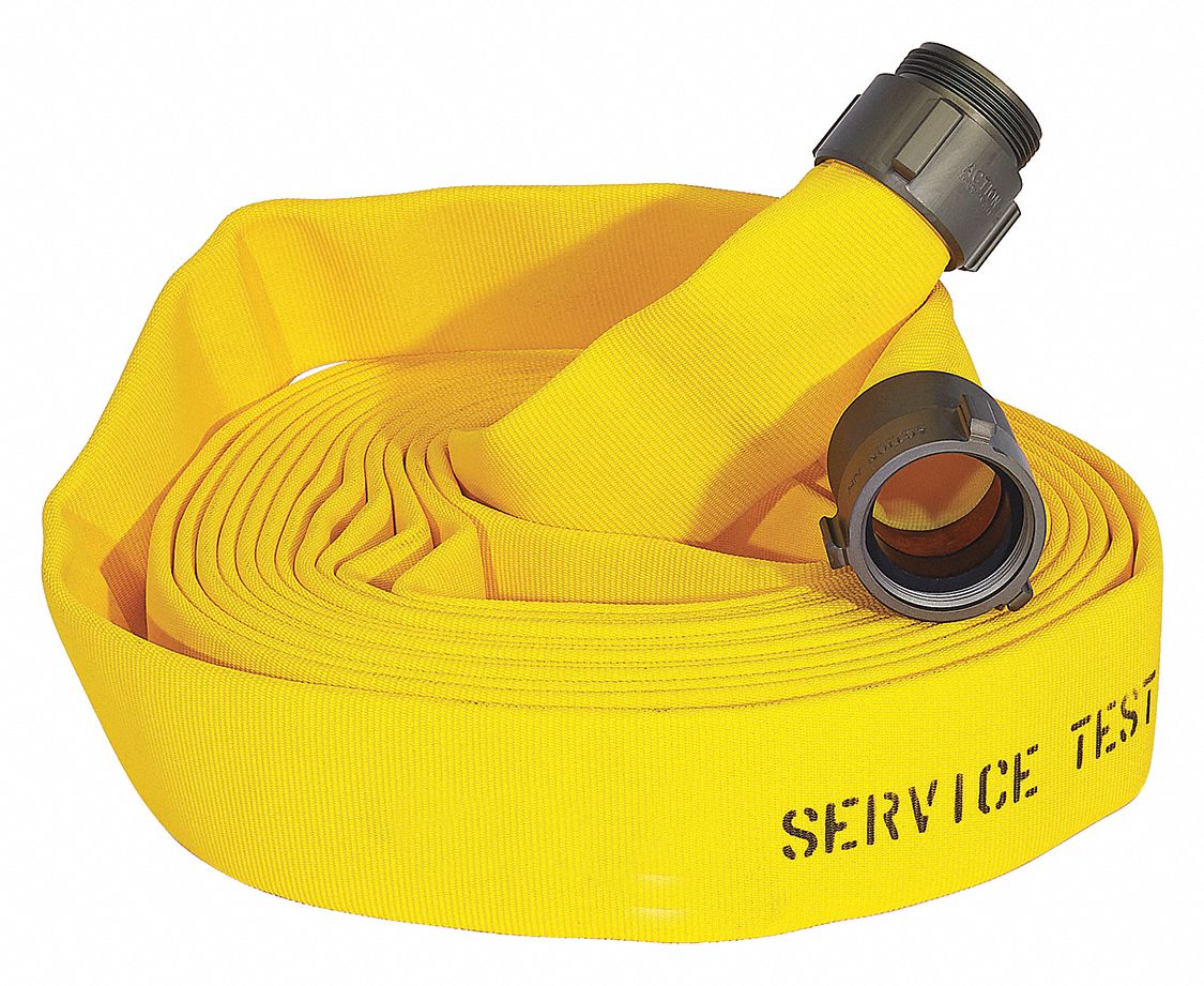 JAFLINE, Attack Fire Hose, Double Jacket, Fire Hose 404P20G51H15LNY50NB Grainger