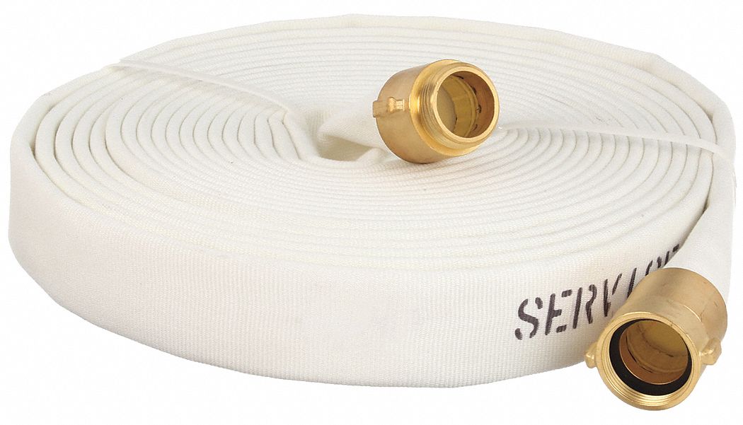 JAFLINE, Attack Fire Hose, Double Jacket, Fire Hose 404P21G51H15LNW50NB Grainger