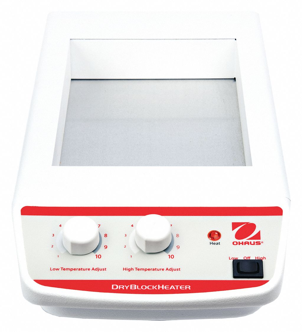 OHAUS Heatblock, For Use With Dry Block Heaters 404P61HB6AL Grainger
