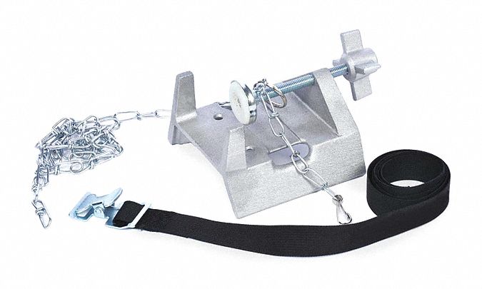 CLAMP,6 1/2 IN H,BENCH MOUNT
