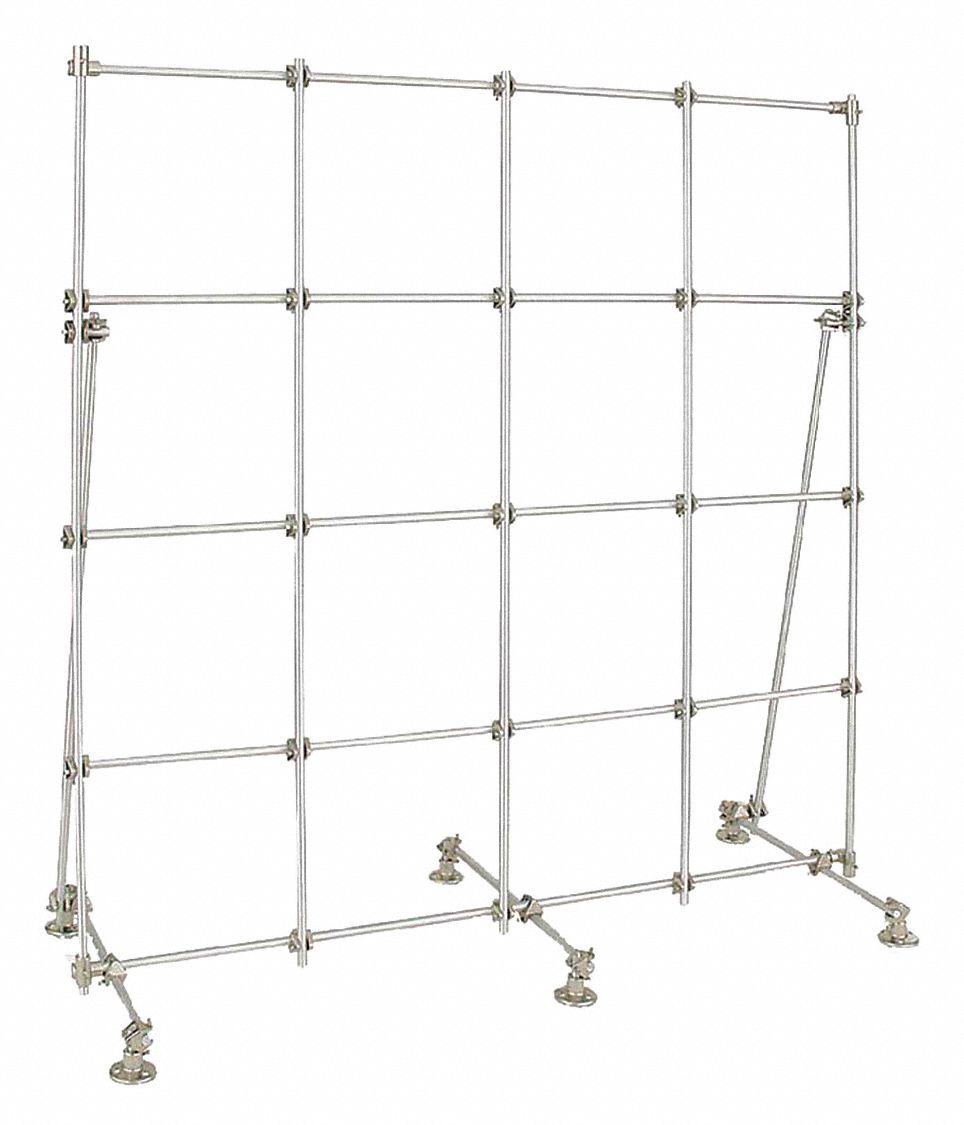 OHAUS, Frame Kit, Lab Frame, Aluminum Lab Frame 404R99CLRFRAMEAL