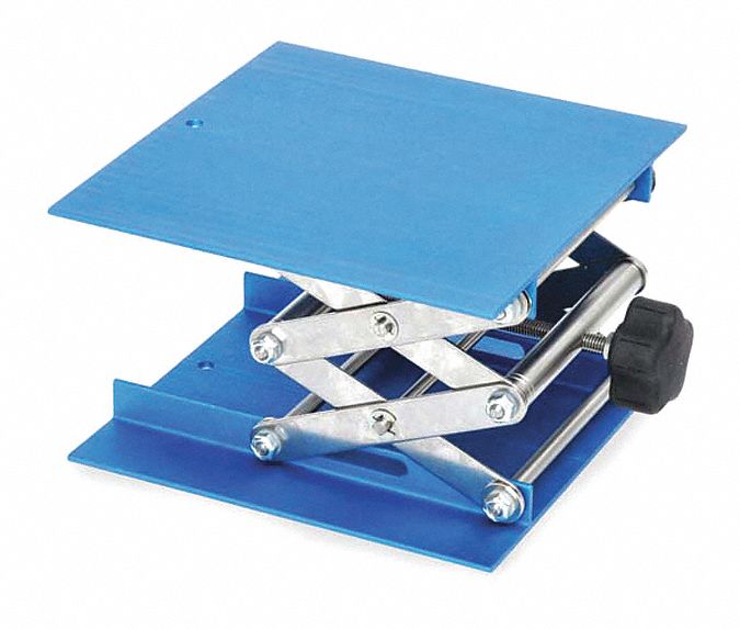 LAB JACK,8 IN X 8 IN,133 LB