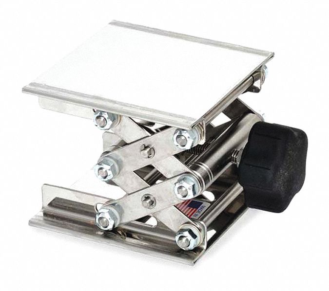 LAB JACK,4 IN X 4 IN,100 LB