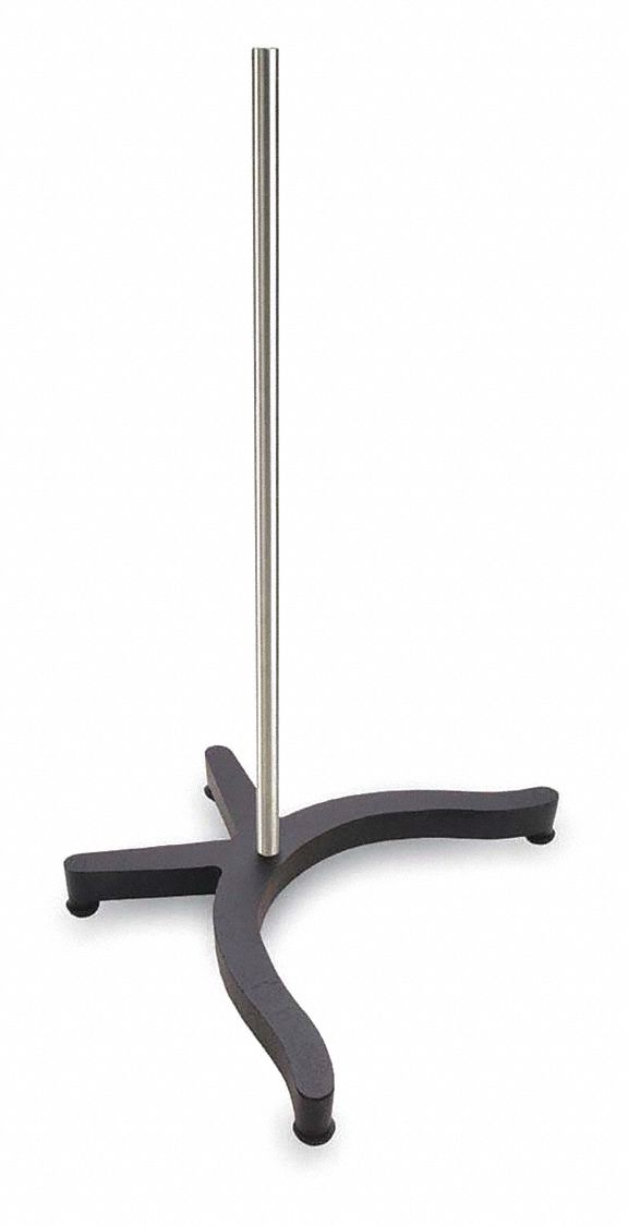 OHAUS Support Stand Rod, 18 in Length 404T62CLRSTRODC046 Grainger