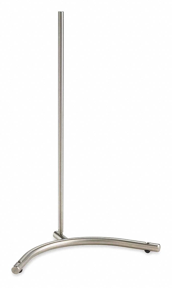 OHAUS Support Stand Rod Support, Stand, 40 in Lg, Stainless Steel