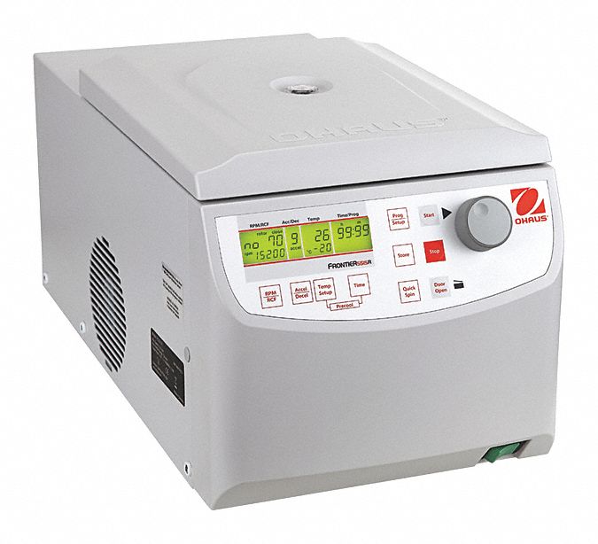 Centrifuge: FC5515R, Universal, 12 x 5 mL/44 x 1.5 to 2 mL, Programmable, Variable, Digital