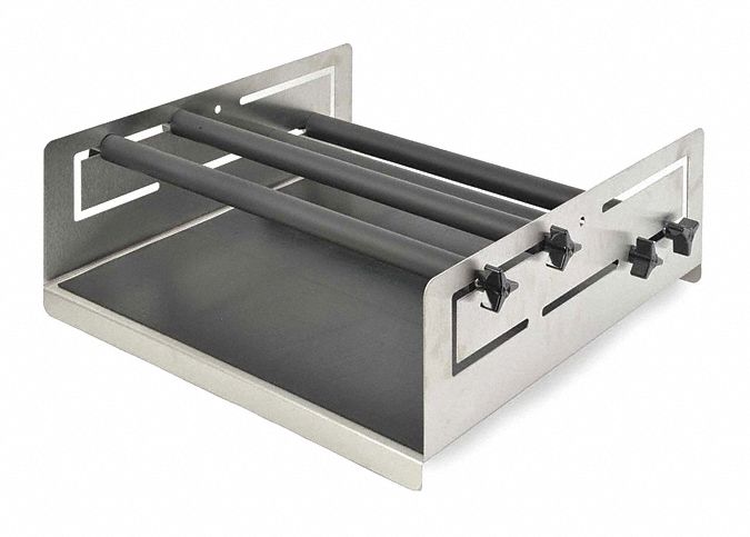 Adjustable Platform: 18 in Overall Lg, 18 in Overall Wd, Adj Platform, Stainless Steel