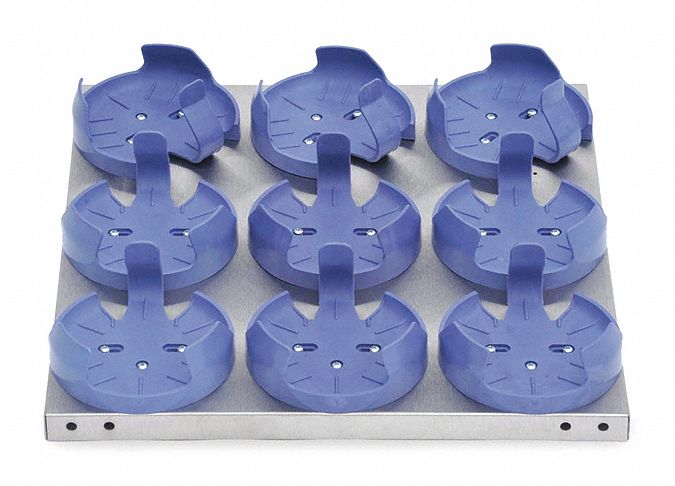 Dedicated Platform: 18 in Overall Lg, 18 in Overall Wd, Dedicated Platform, Stainless Steel