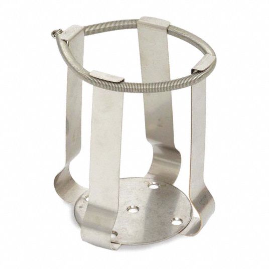 OHAUS Media Bottle Clamp, Aluminum - 404U75|30400098 - Grainger