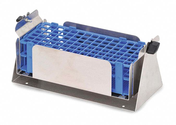 Tube Rack: Stainless Steel, (90) Tubes