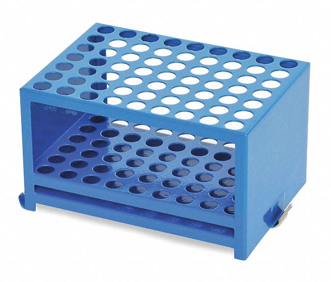 Tube Rack: Steel, (63) Tubes