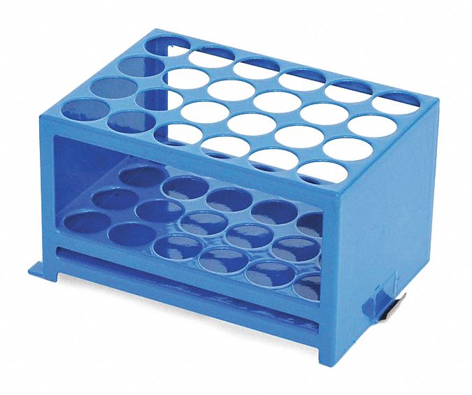 Tube Rack: Steel, (24) Tubes