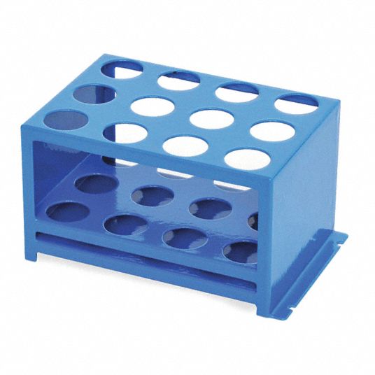 Steel, (12) Tubes, Tube Rack - 404U97|30400120 - Grainger