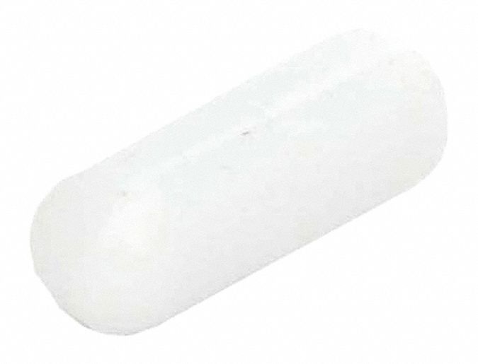 Stirring Bar: Octagon, PTFE, 25 mm Overall Lg, 7.93 mm Dia, Autoclavable, White