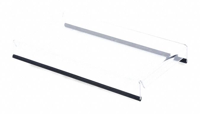 Dry Bath Cover: Plastic, 1 5/8 in Overall Wd