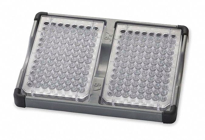 Double Microplate Holder Plastic