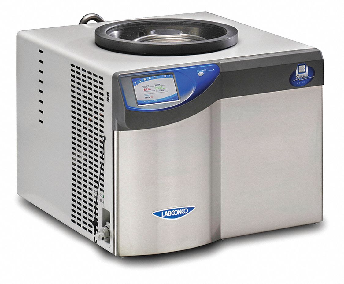 Freeze Dryer, 230V, 4.5L Capacity, 2-5/16HP