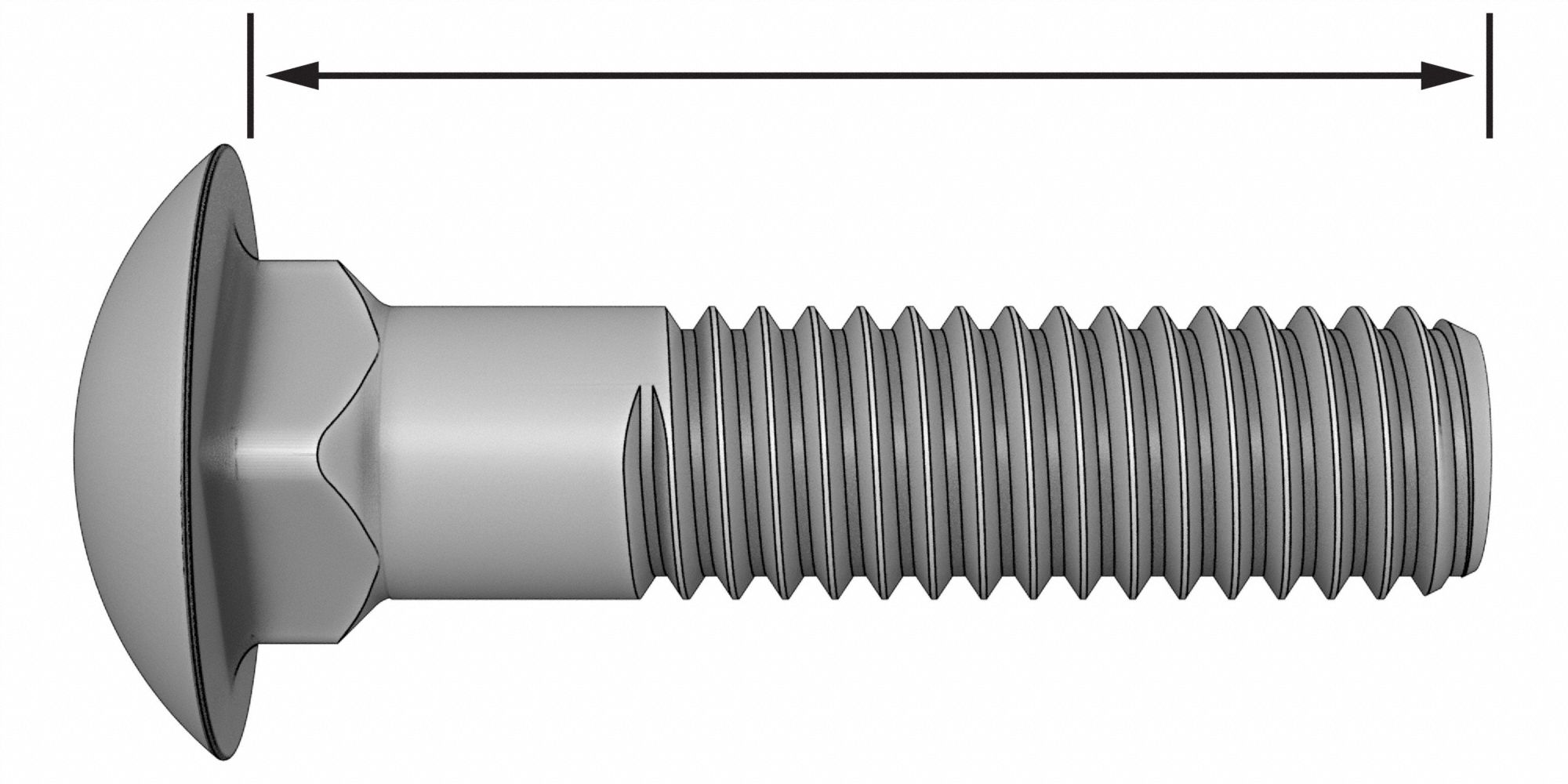 Carriage Bolts & Step Bolts - Grainger Industrial Supply