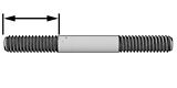Double-End Threaded Rods & Studs - Grainger Industrial Supply