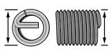 M6-1.0x1.5D Nitronic 60 Wire Thread Inserts (Bag of 100)