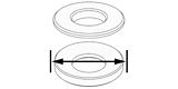 Bottom Washer Outside Diameter