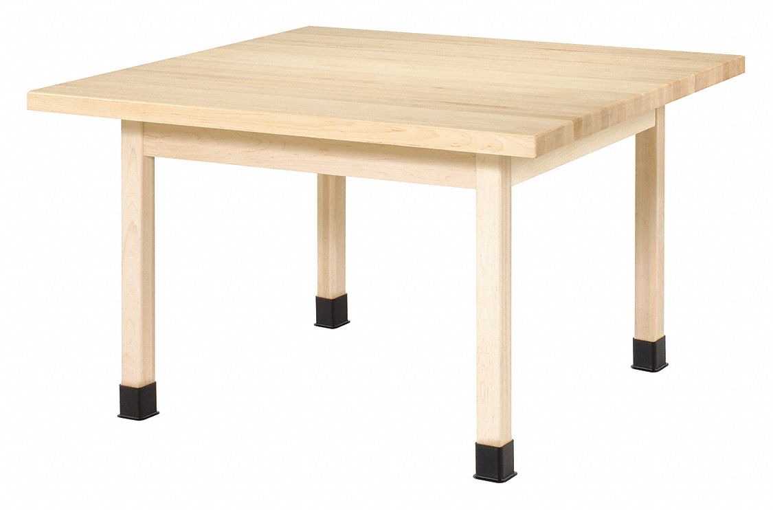 Work Station, Maple, Wood Frame, 500lb.Cap.