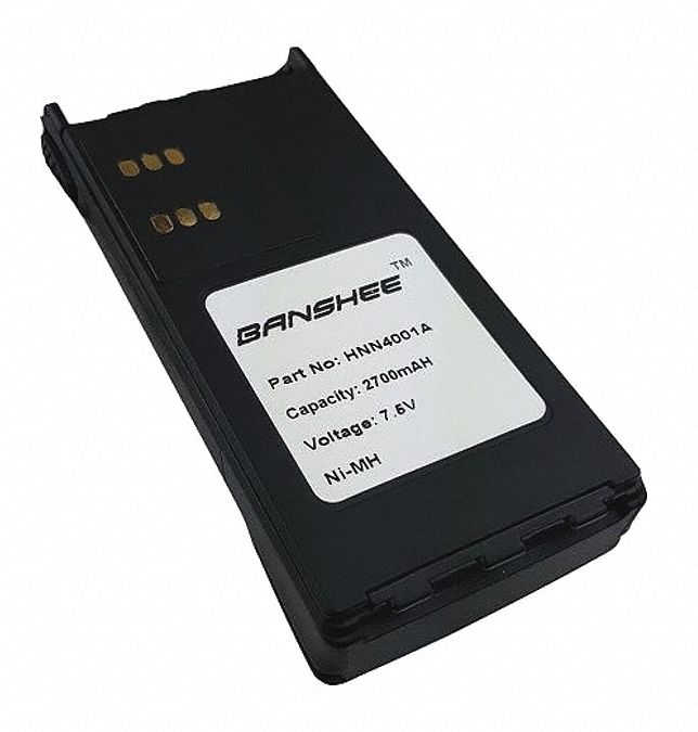 BANSHEE, Fits Motorola, 2,700 mAh, Radio Battery 405D29HNN4001A