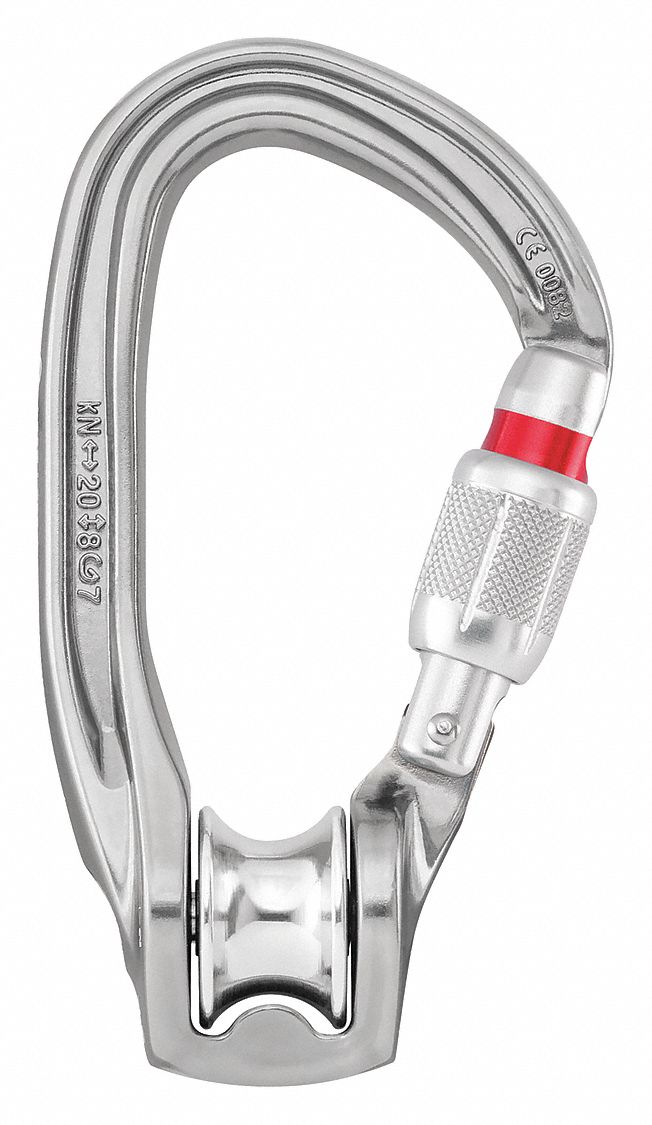 Pulley Carabiner, Screw,