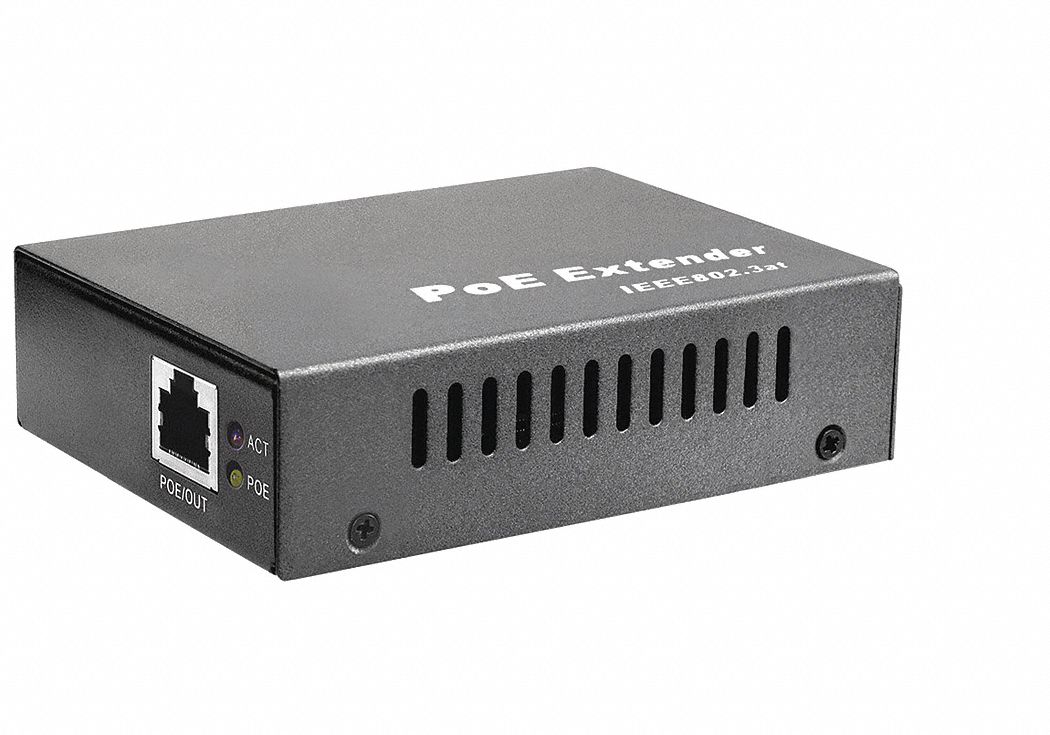 BV TECH PoE Extender, Camera Inputs 1, Input Voltage 44/57V DC 405G15