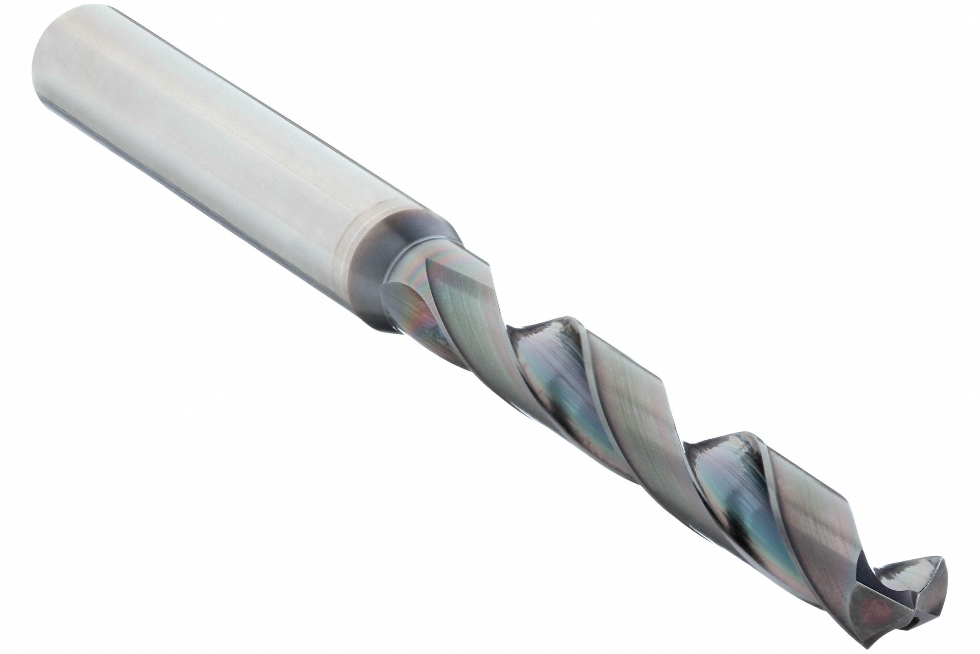 Jobber Length Drill Bit: 14.5 mm, 140° R-Thinning Point, EgiAs-Coated Carbide