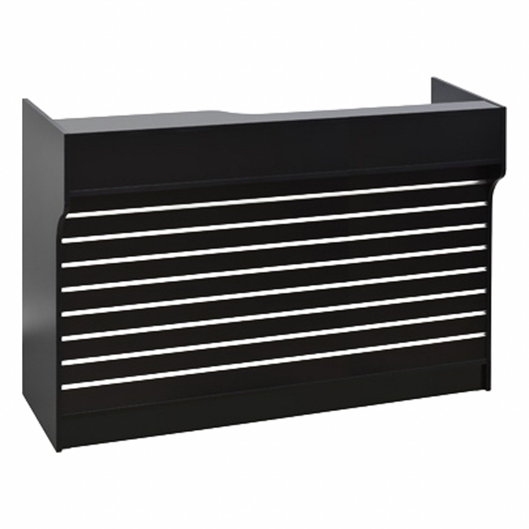 Ledgetop Service Counter Melamine Laminated Wood, Wood