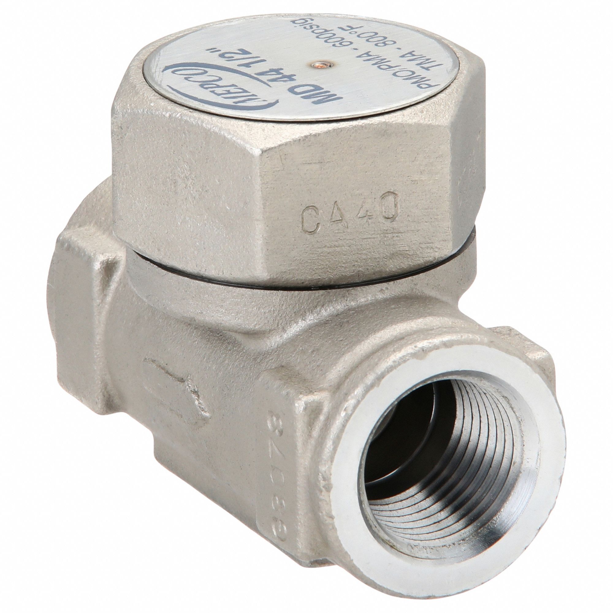 Steam Trap,  SS,  1/2 in,  600 psi Max