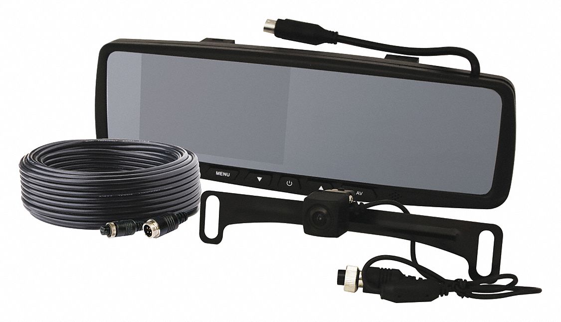 Rear View Back Up Camera System: CMOS, Permanent Mount, 170° Viewing Angle