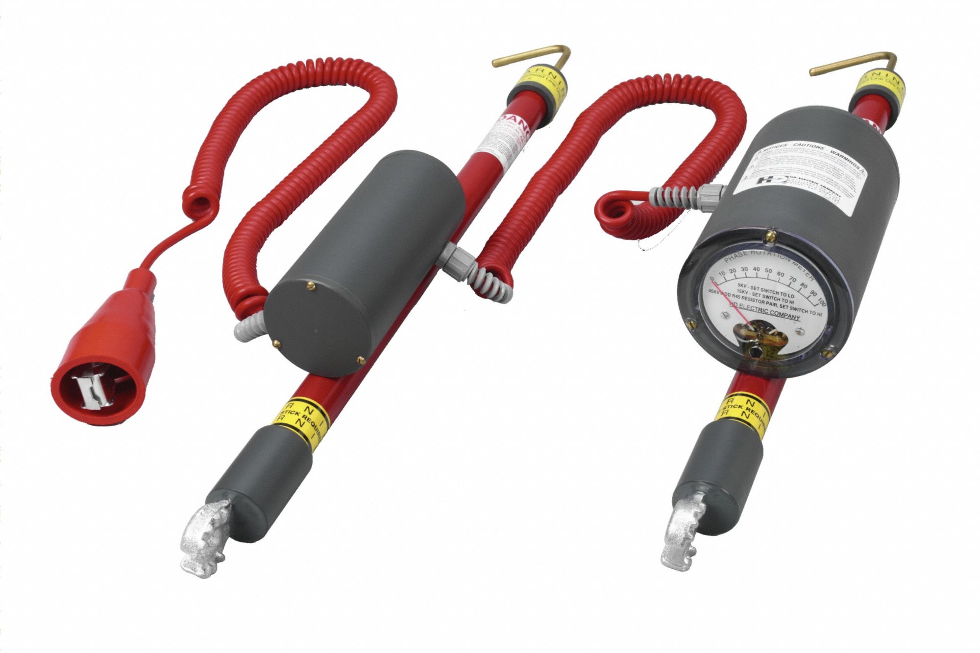 Rotational Phase Meter: 0 V to 45 V, 50 Hz to 60 Hz, For Three Phase, Analog, Light
