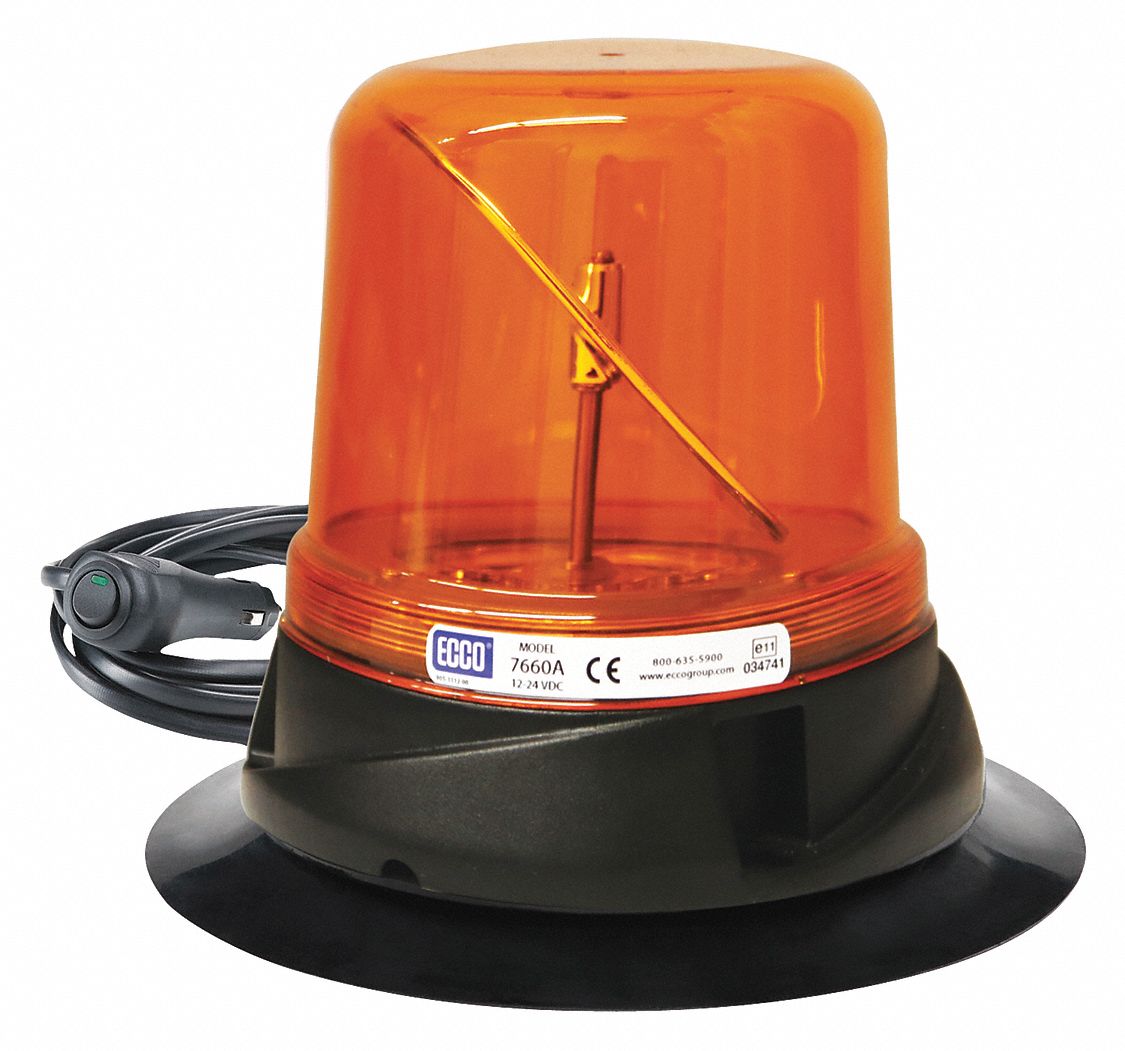 ECCO, Rotating Beacon, Amber, Rotating Beacon - 406A87|7660A-VM