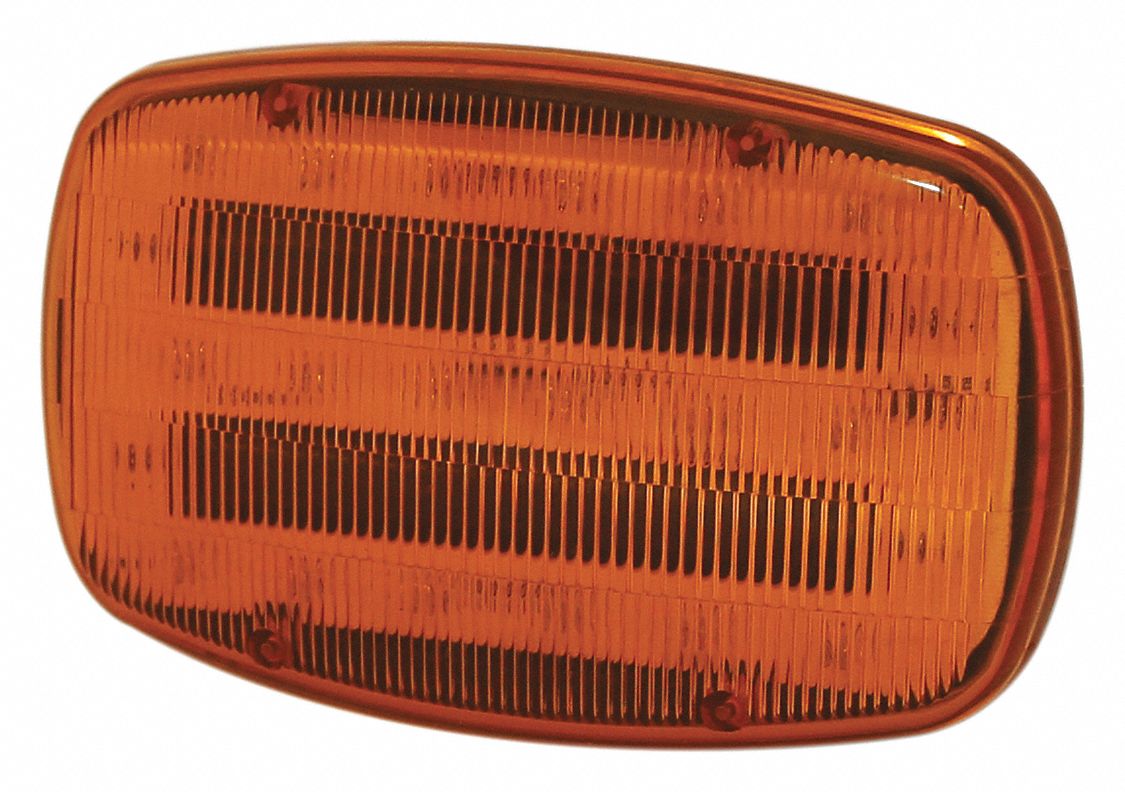 MAGSAFE Warning Light, Amber, 329/32" H 406C43ED0016A Grainger