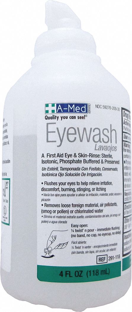 Eye Wash Bottle, 4 oz.