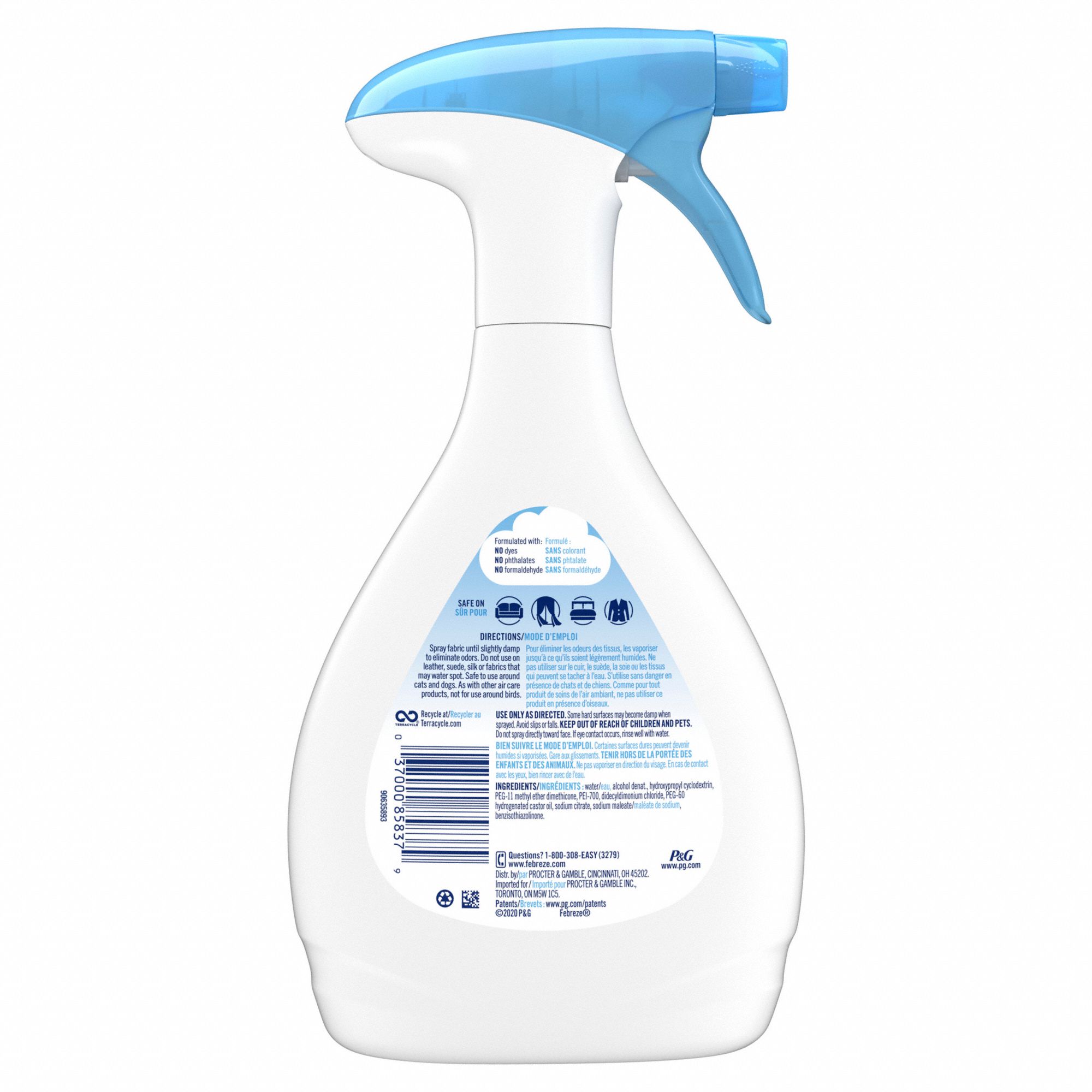 FEBREZE Odor Eliminators, Trigger Spray Bottle, 27 oz, Liquid