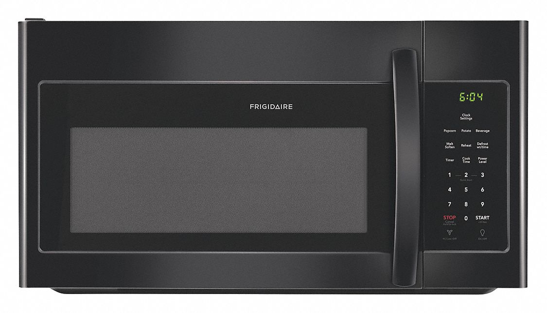 FRIGIDAIRE, Black, 1.6 cu ft Oven Capacity, Microwave 406F04