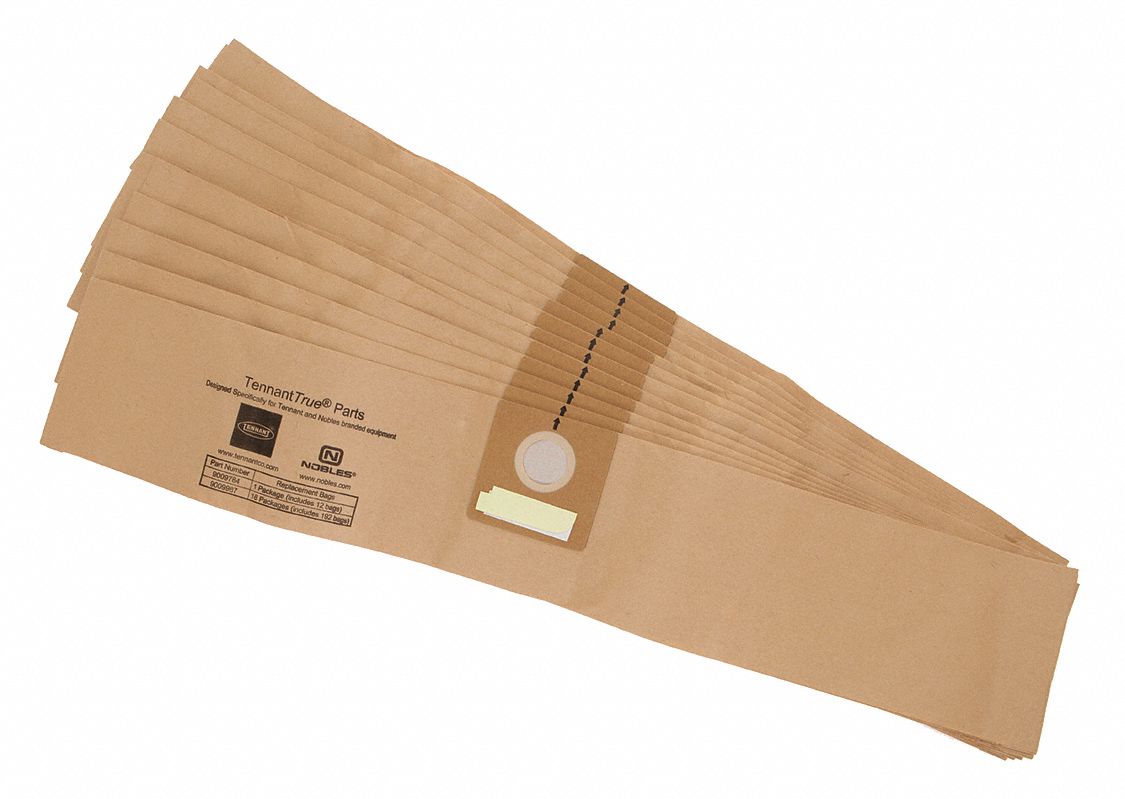 Vacuum Bag: Nobles, Dry, Paper, Std, 9015791