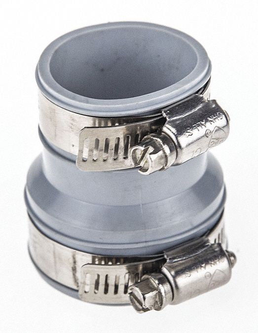 GRAINGER APPROVED Elastomeric Polyvinyl Chloride Flexible Drain Trap