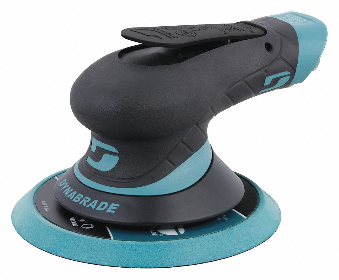 DYNORBITAL EXTREME Air Random Orbital Sander 6 in Pad Size, PSA, 3/32