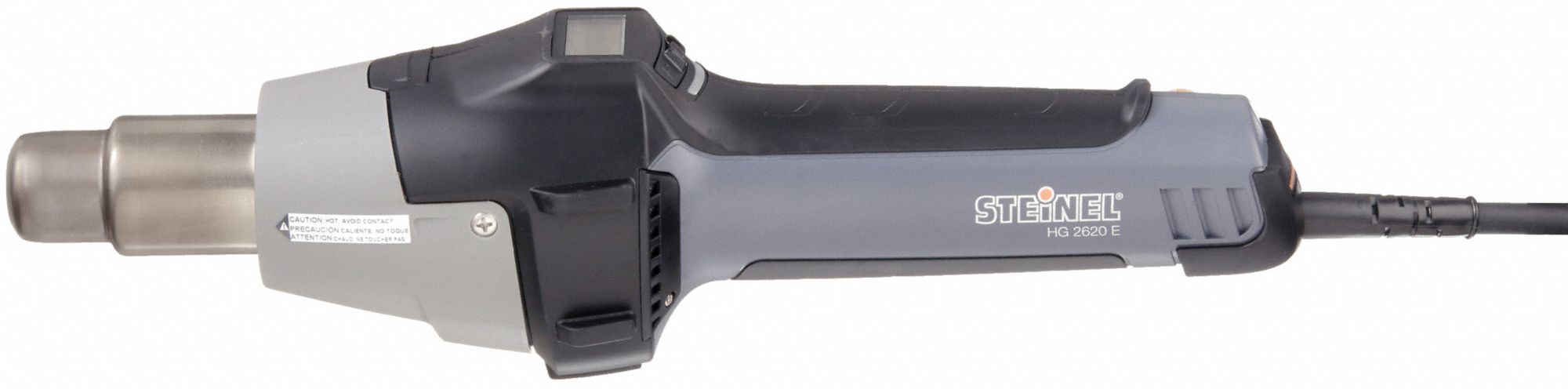 Heat Gun: 120V AC, Two-Prong, LCD Display, 14.6 A Current