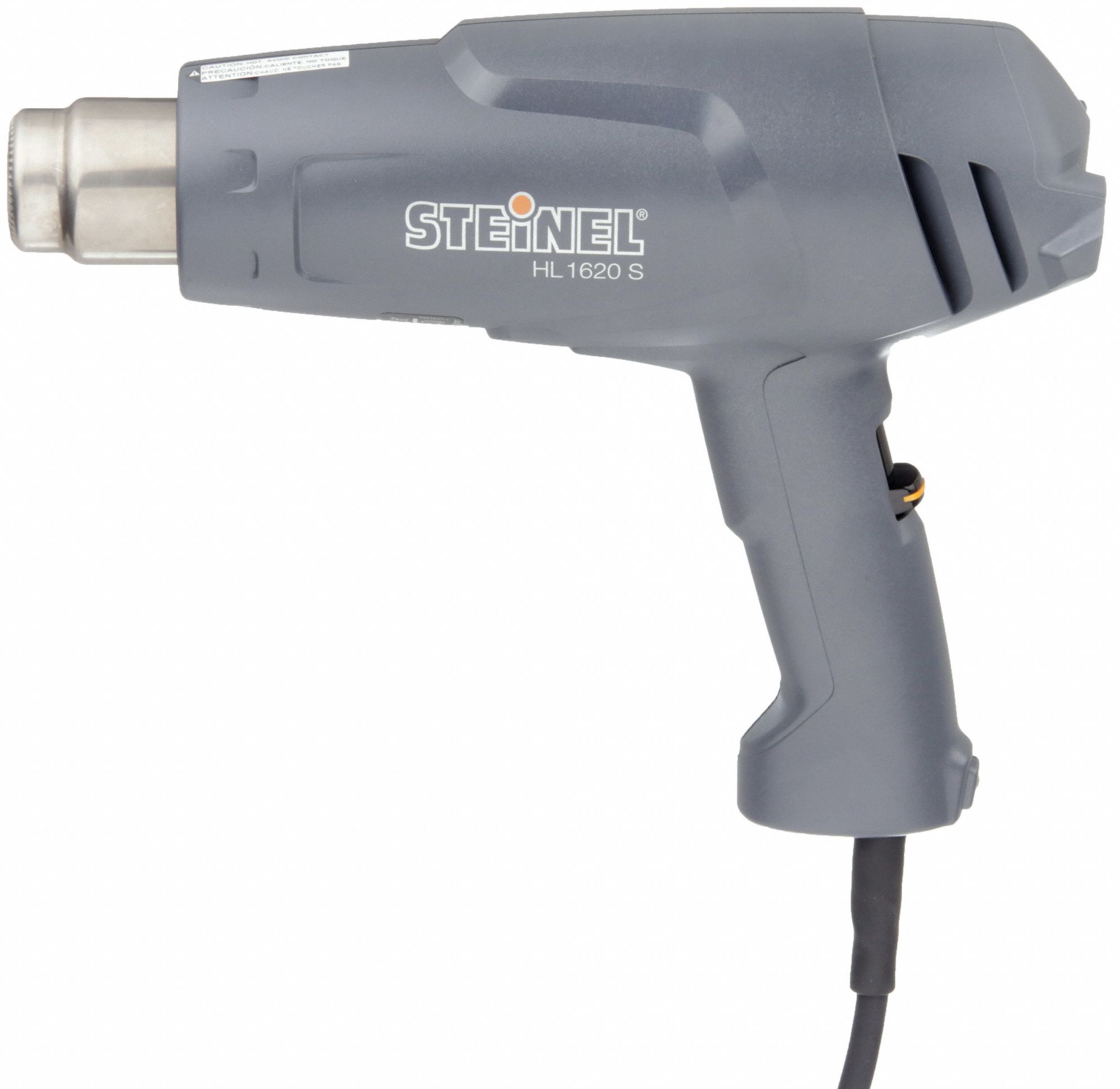 Heat Gun: Pistol-Grip, 120V AC, Two-Prong, 10.8 A Current