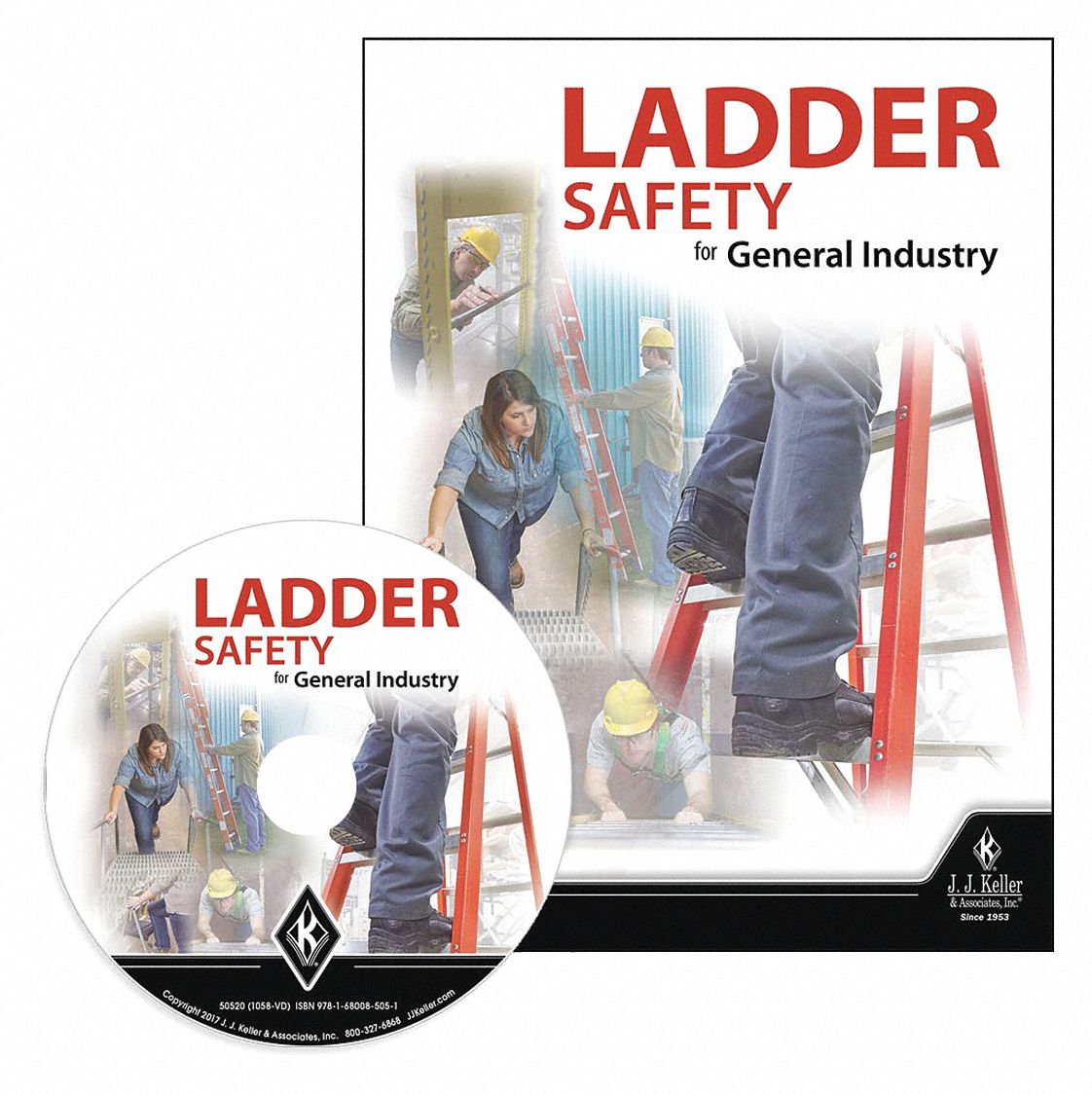 JJ KELLER, Ladder Safety for Gen Industry, English/Spanish, DVD