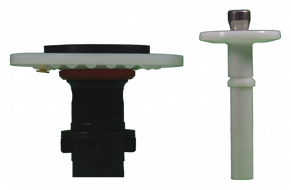 Diaphragm Assembly: Toilets, Plastic, 1.1 gpf Gallons per Flush
