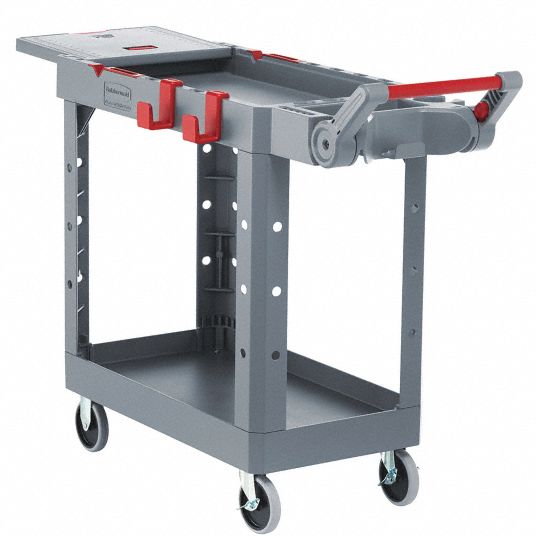 RUBBERMAID COMMERCIAL PRODUCTS, AdaptableDesign Utility Cart with Deep