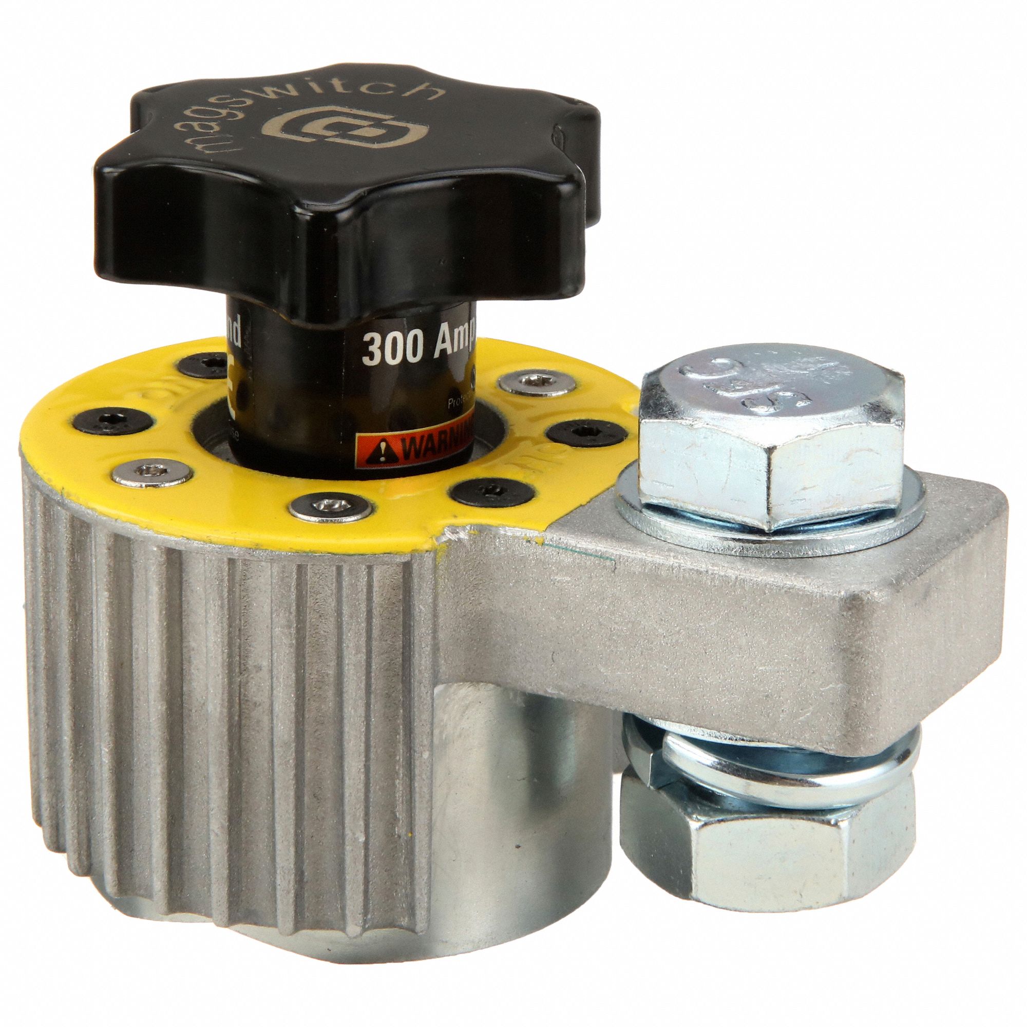Ground Clamp, 3 AWG, Steel