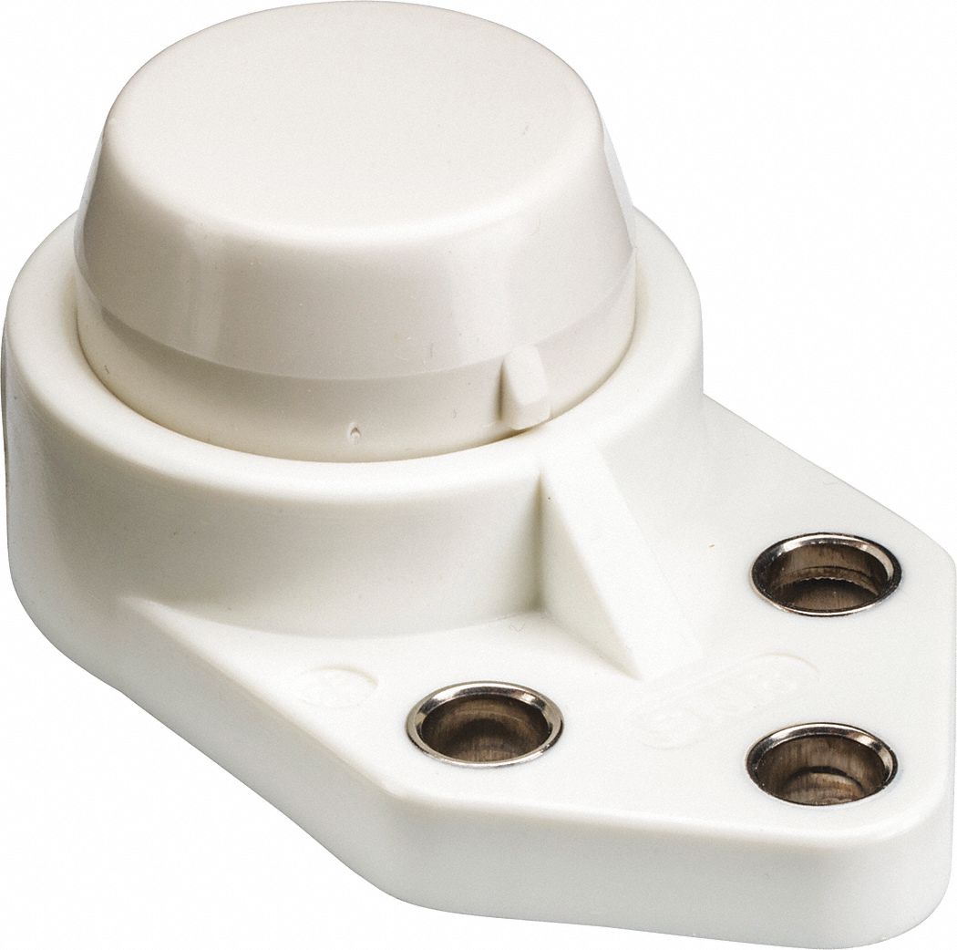 3 Bolt Flange Bearing: Radial Ball, 1 1/2 in Bore, Polymer, Set Screws, 3 57/64 in Lg